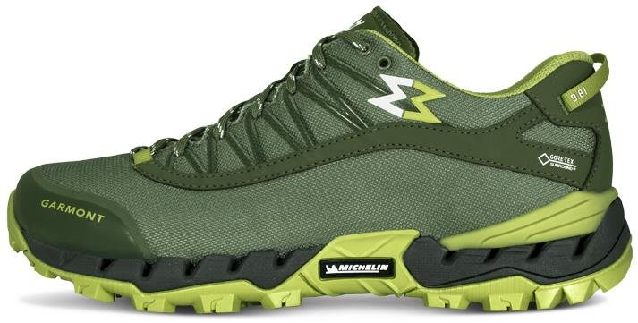 Trekking cipő Garmont 9.81 N Air G 2.0 Gtx zöld-sárga