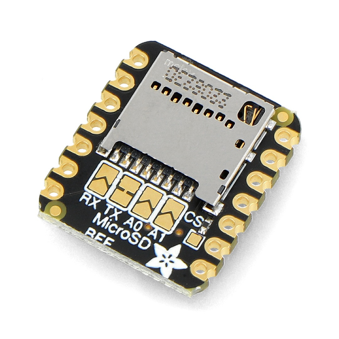 MicroSD Card BFF Add-On - płytka z gniazdem na kartę pamięci microSD do QT Py i Xiao - Adafruit 5683