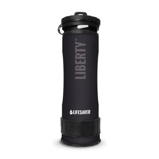 Butelka filtrująca Lifesaver LIBERTY - BLACK