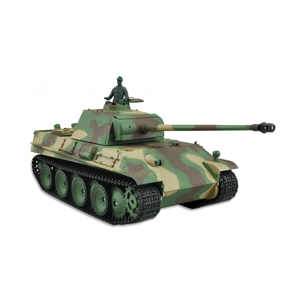 AMEWI: RC tank Panzer Panther G 1:16, 2,4 GHz, hang, füst RTR