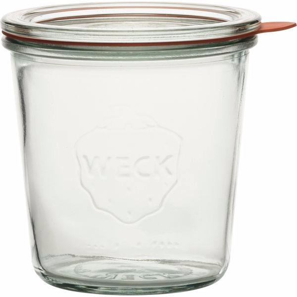 Zavařovací sklenice 500 ml 4ks, víčko těsnění svorky Weck