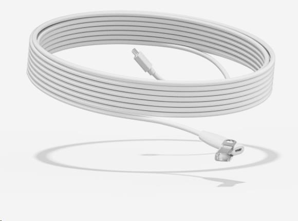 Logitech RALLY MIC POD EXTENSION CABLE WHITE - WW 10m