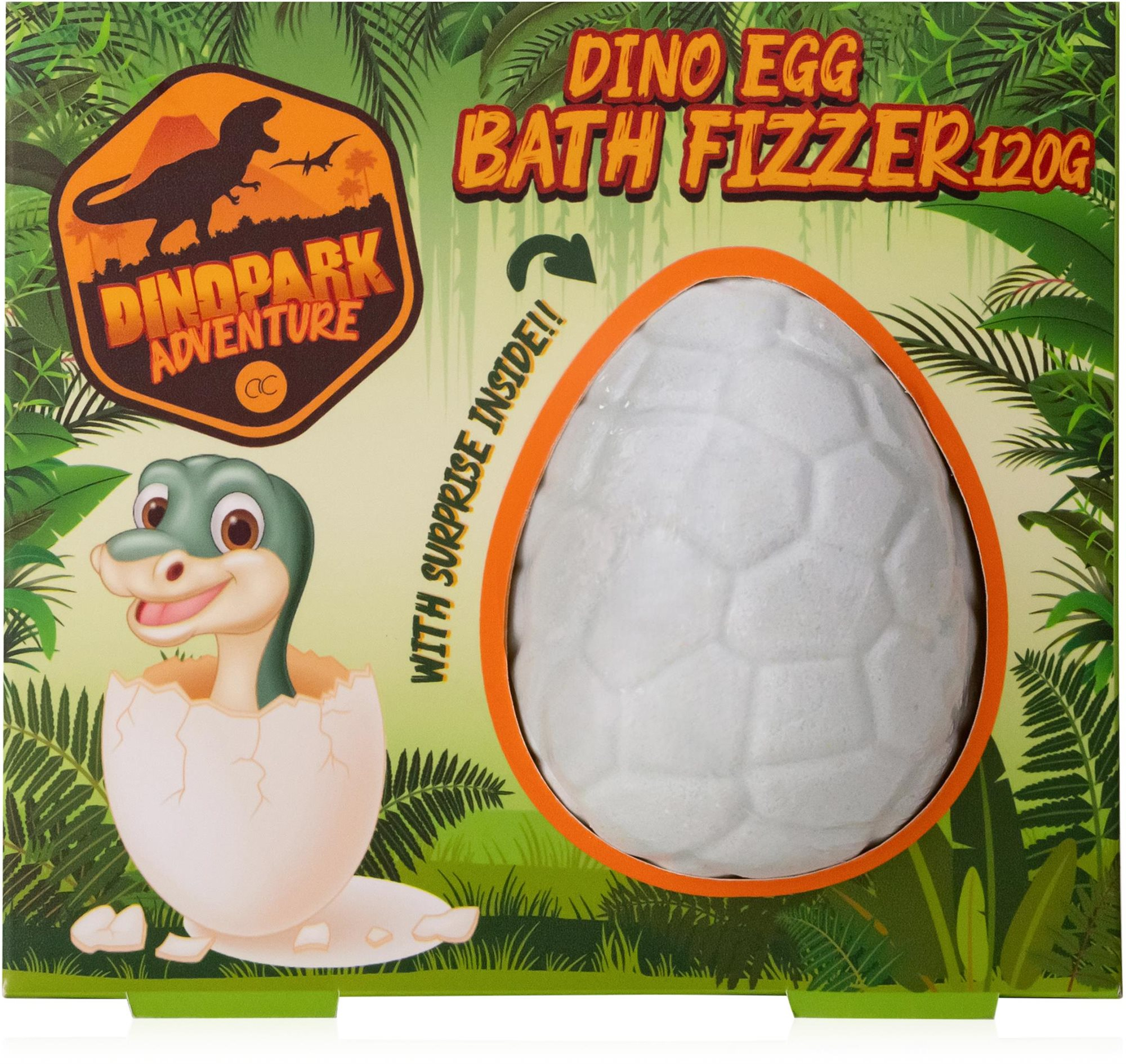 Kozmetikai ajándékcsomag ACCENTRA Dinopark Kaland Fizzer Dinoszaurusz tojások