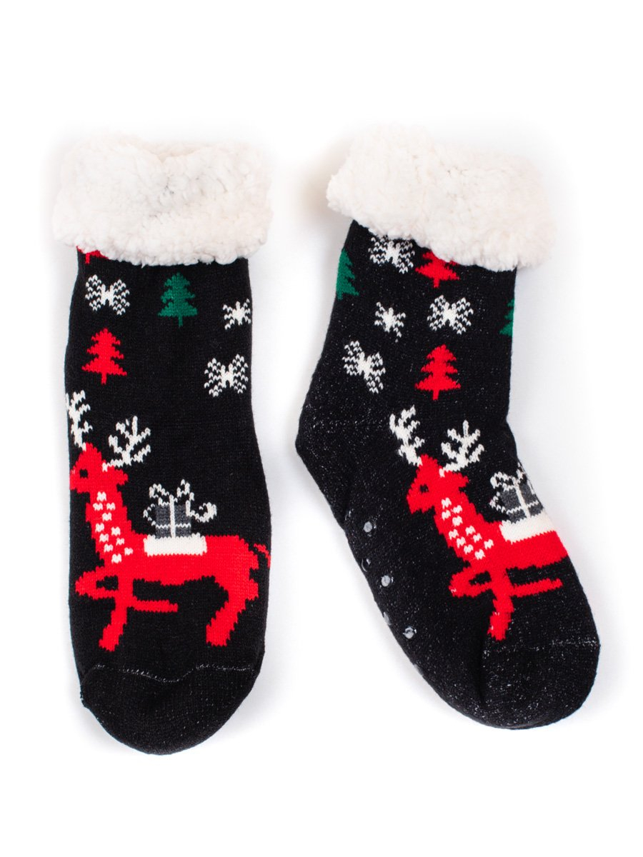 Warm Christmas Women's Socks Shelovet