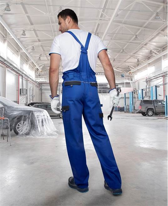 Kalhoty s laclem ARDON®COOL TREND modré zkrácené | H8125/XL