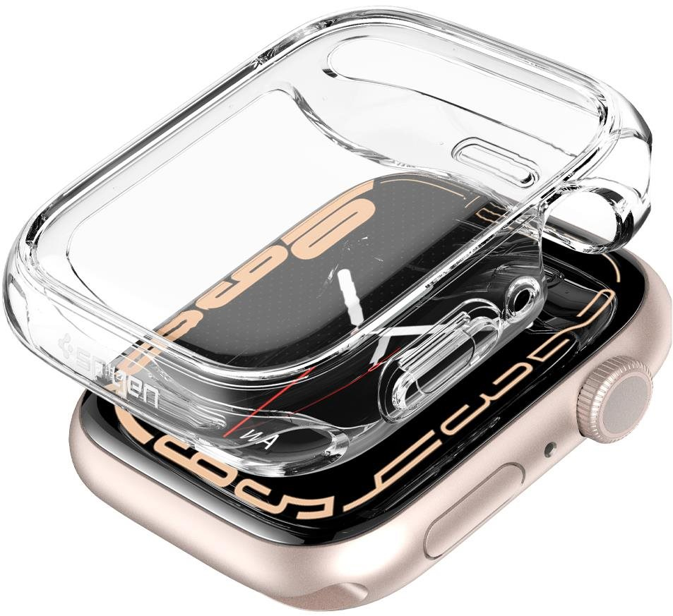 Okosóra tok Spigen Ultra Hybrid Clear Apple Watch 8/7 45mm
