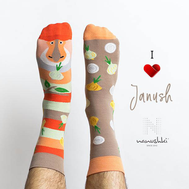 Veselé Ponožky Nanushki Janush - 36-39