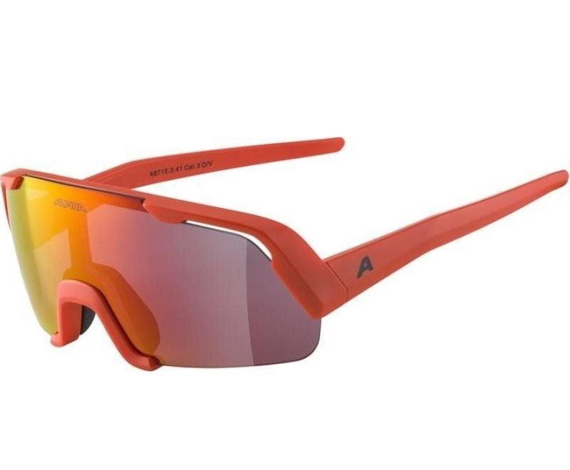 Kerékpáros szemüveg Alpina Rocket Youth pumking-orange matt
