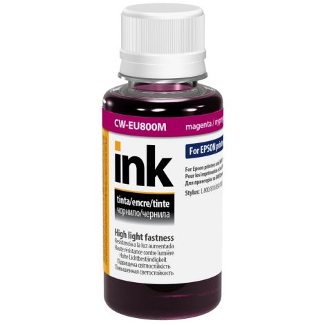 Atrament pre kazetu Epson T6733, dye, odolné voči UV, purpurová (magenta), 100 ml