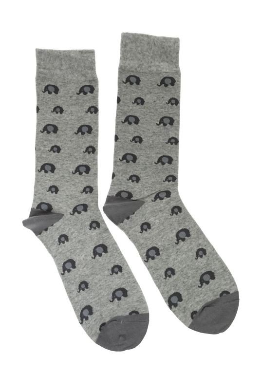 Pánske sivé ponožky DYLAN