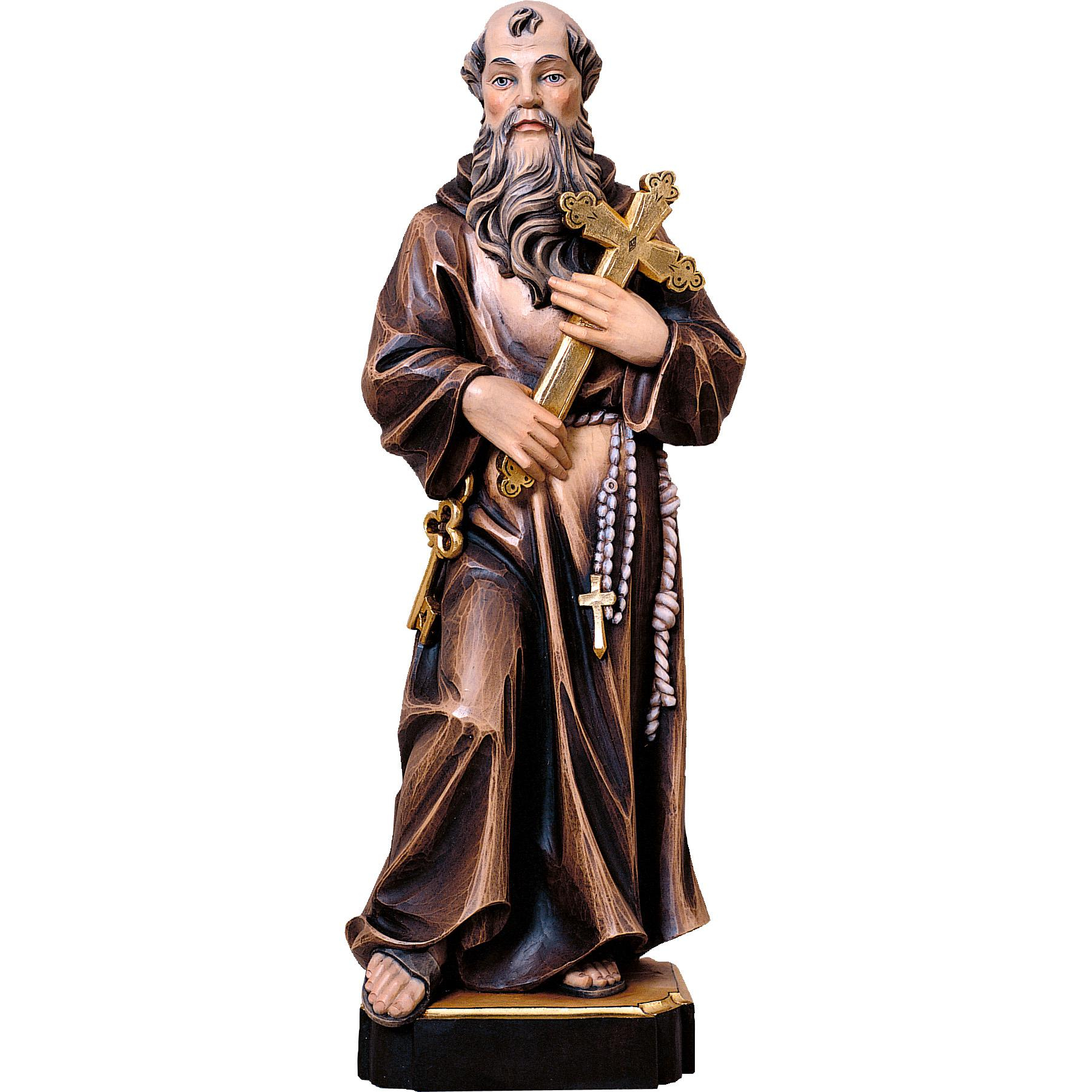 Conrad the Monk wooden statue