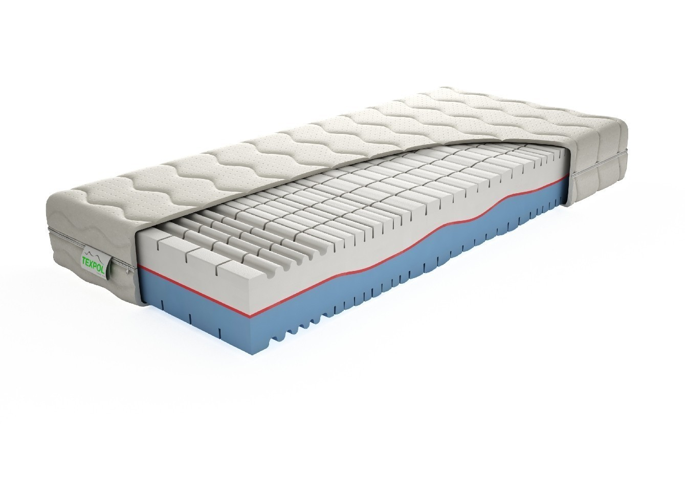 Matrace 120 x 190 cm - Luxusní matrace EXCELENT - oboustranní ortopedická matrace s Aloe Vera Silver potahem 120 x 190 cm