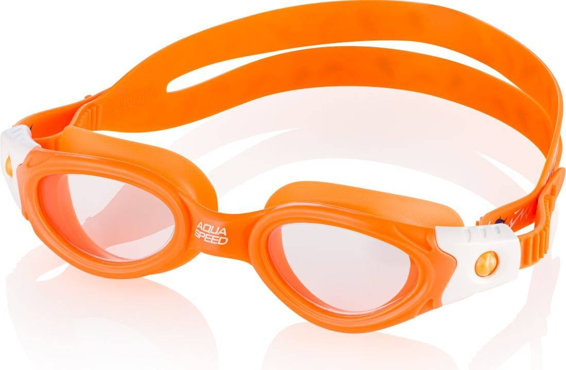 AQUA SPEED Kids's Swimming Goggles Pacific JR Bendyzz Pattern 75