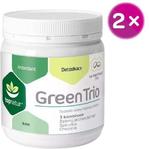 Topnatur Green Trio 2 x 540 Tabletten