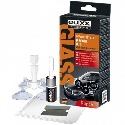 QUIXX Windshield Repair Kit - Systém na opravu prasklín od kamienkov na oknách auta Quixx 17010