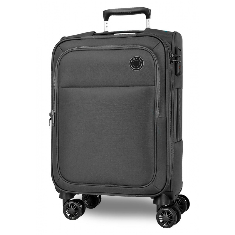 JOUMMA BAGS - MOVEM Atlanta Grey, Textilní cestovní kufr, 56x37x20cm, 34L, 5318623 (small)
