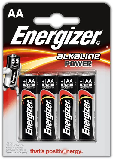 Eldobható elem Energizer Alkaline Power AA/4