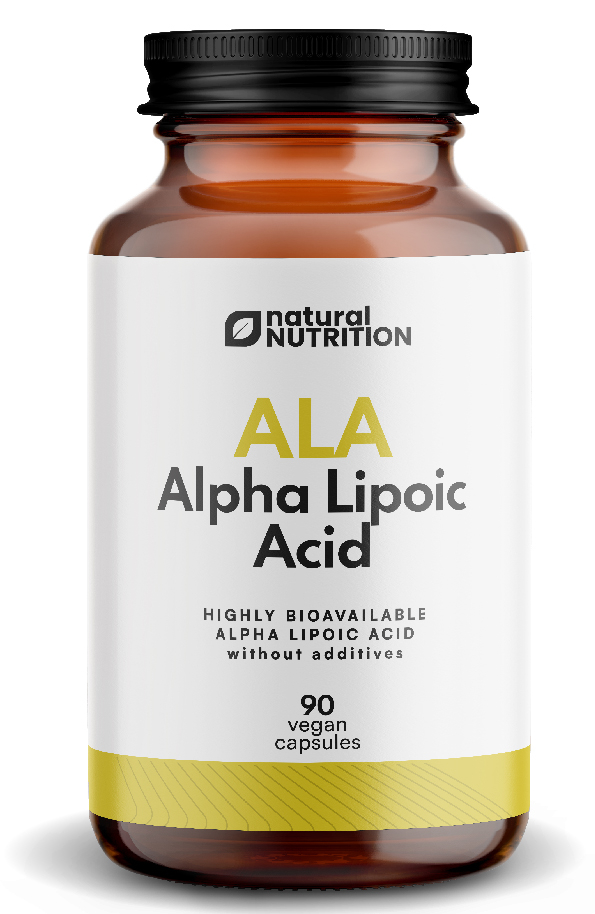 ALA - kyselina alfa-lipoová kapsuly 90kps