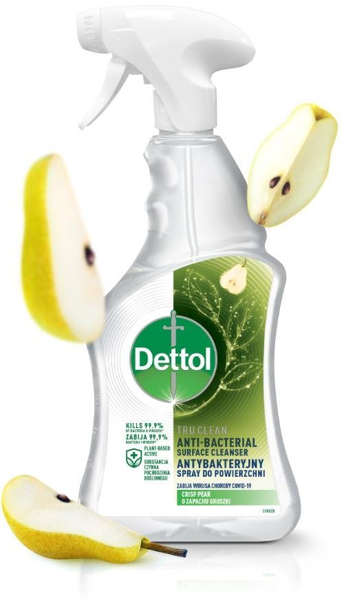 Környezetbarát tisztítószer DETTOL Tru Clean Anti-Bacterial körte illatú 750 ml