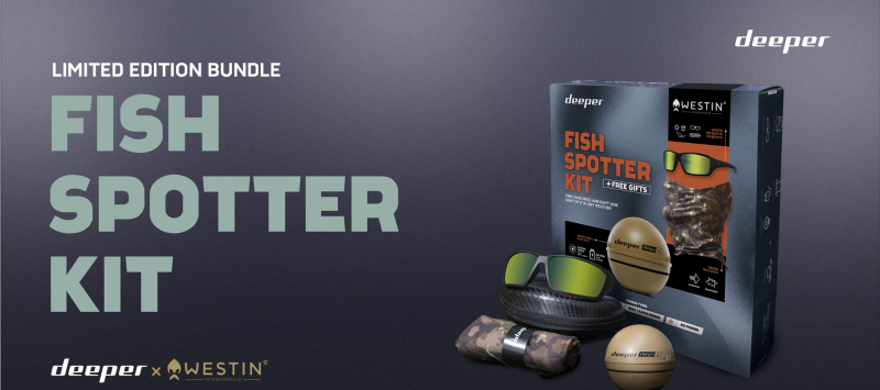 Deeper Fish Spotter Kit CHIRP+ 2 + gifts worth 2,590 CZK