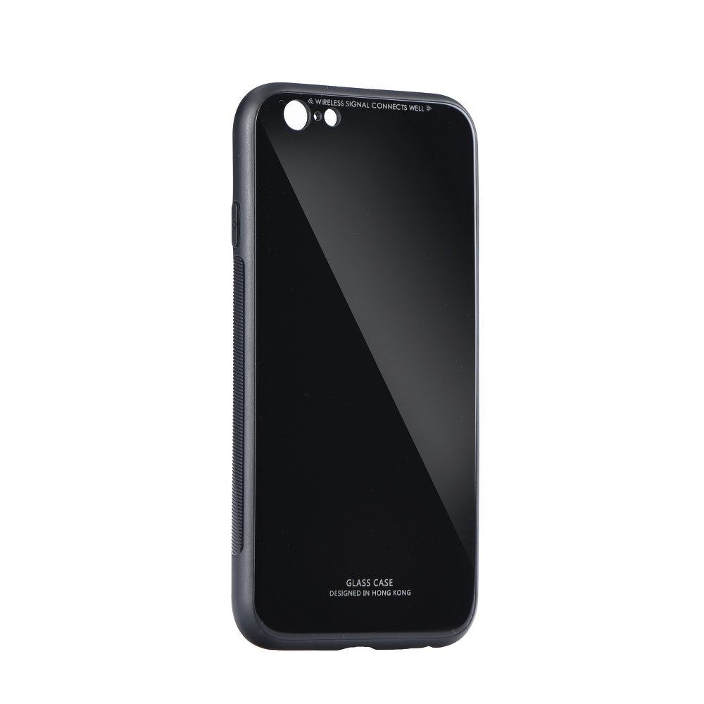 Sklenený kryt Glass Case čierny – Xiaomi Redmi 8A
