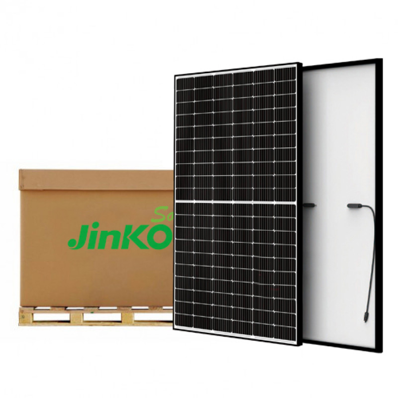 Jinko Solar Tiger Pro 60HC černý rám 460Wp - solární fotovoltaický panel - 25 let záruka výkonu - 36ksaleta