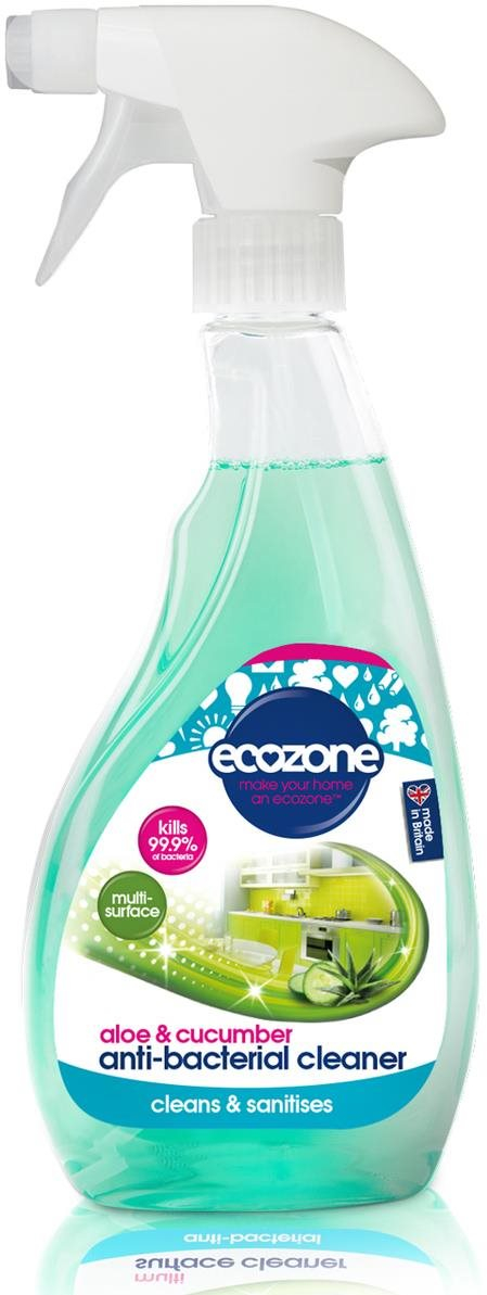 Környezetbarát tisztítószer ECOZONE antibakteriális tisztító spray 3 az 1-ben, 500 ml