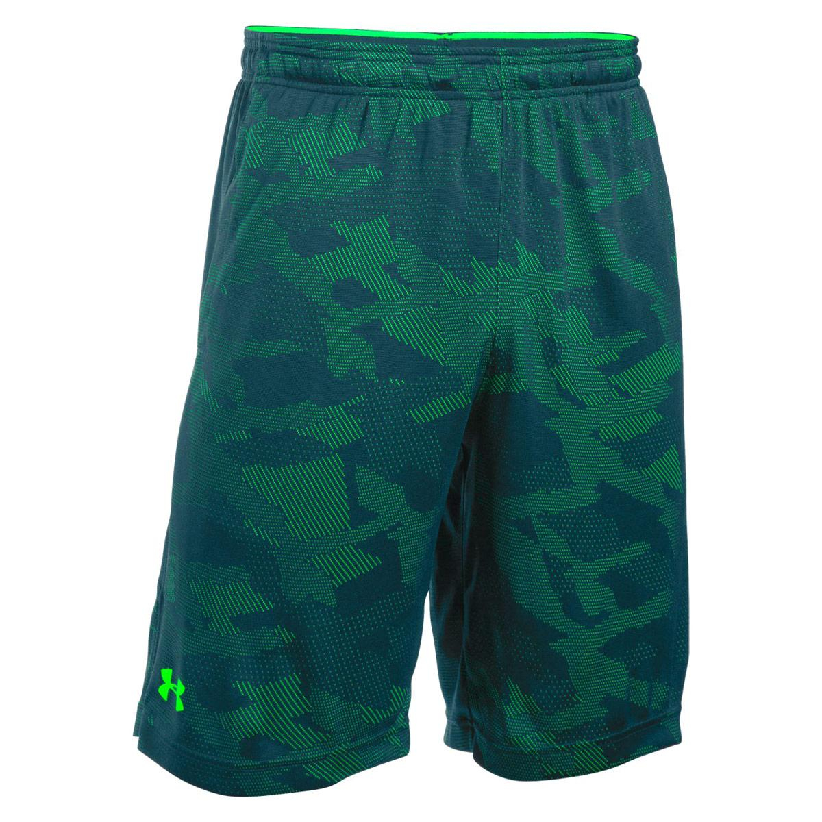 Men's Under Armour Jacquard Green Shorts