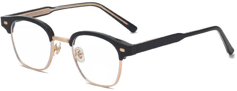 Monitor szemüveg VeyRey Ranw Félkeretes kék fényt blokkoló szemüveg