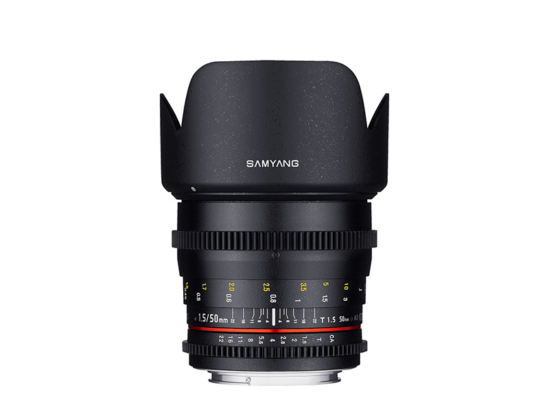 Samyang 50mm T1.5 As Umc Vdslr -objektiivi, Sony E