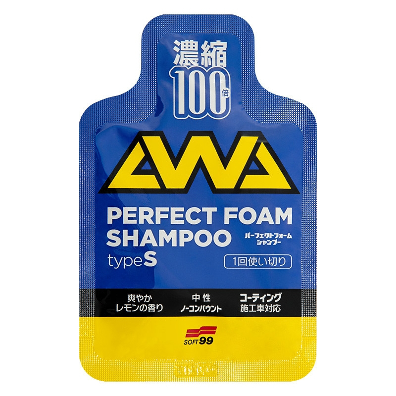 Soft99 Perfect Foam Shampoo Type S 11 ml - 1 kus