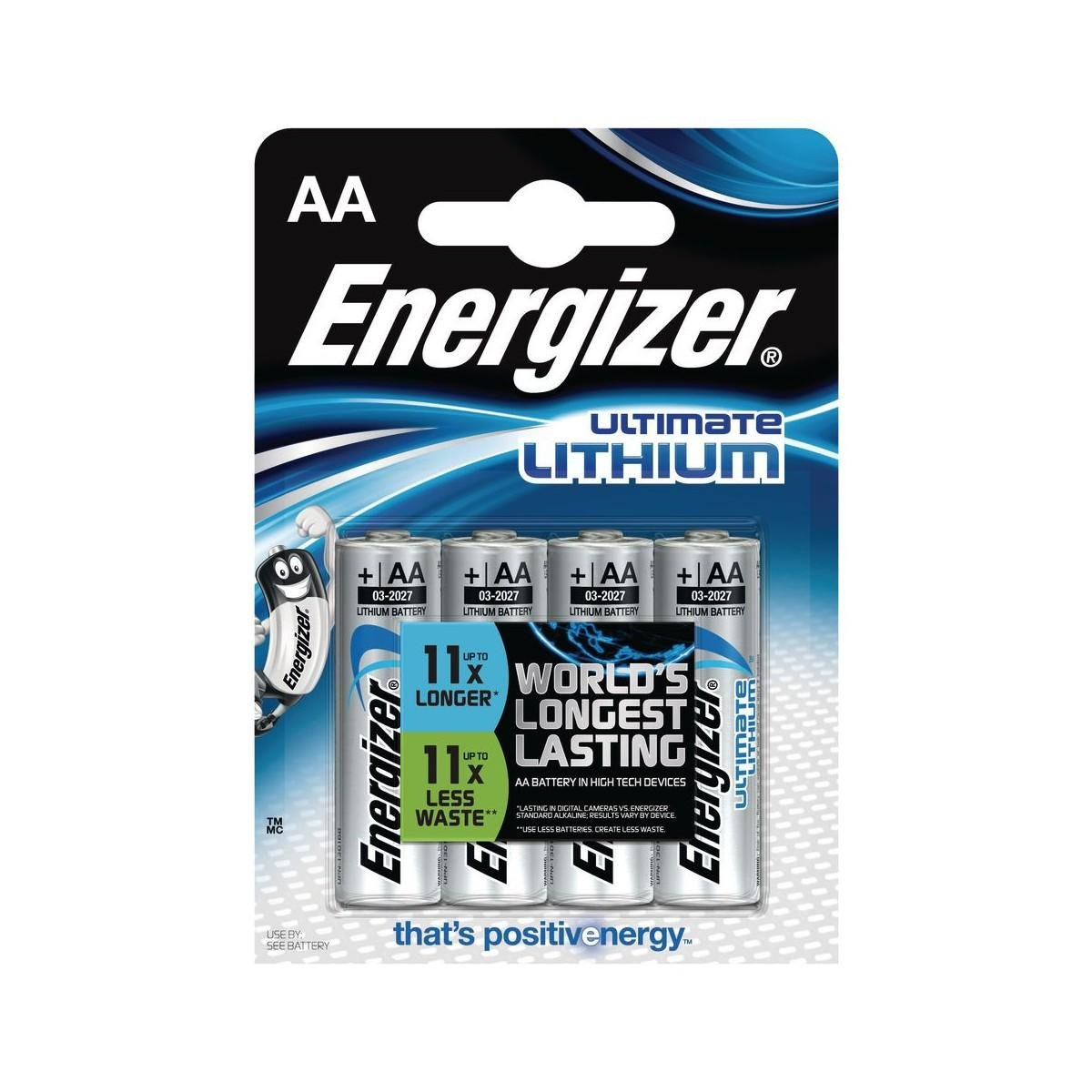 Energizer Ultimate Lithium LR6 (AA) 4 τεμ.