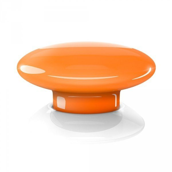 Okos gomb FIBARO The Button távirányító gomb – narancssárga