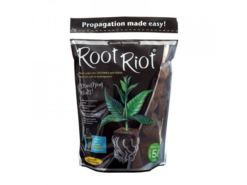 Root Riot 50, standalone RR cube without propagator, 50pcs