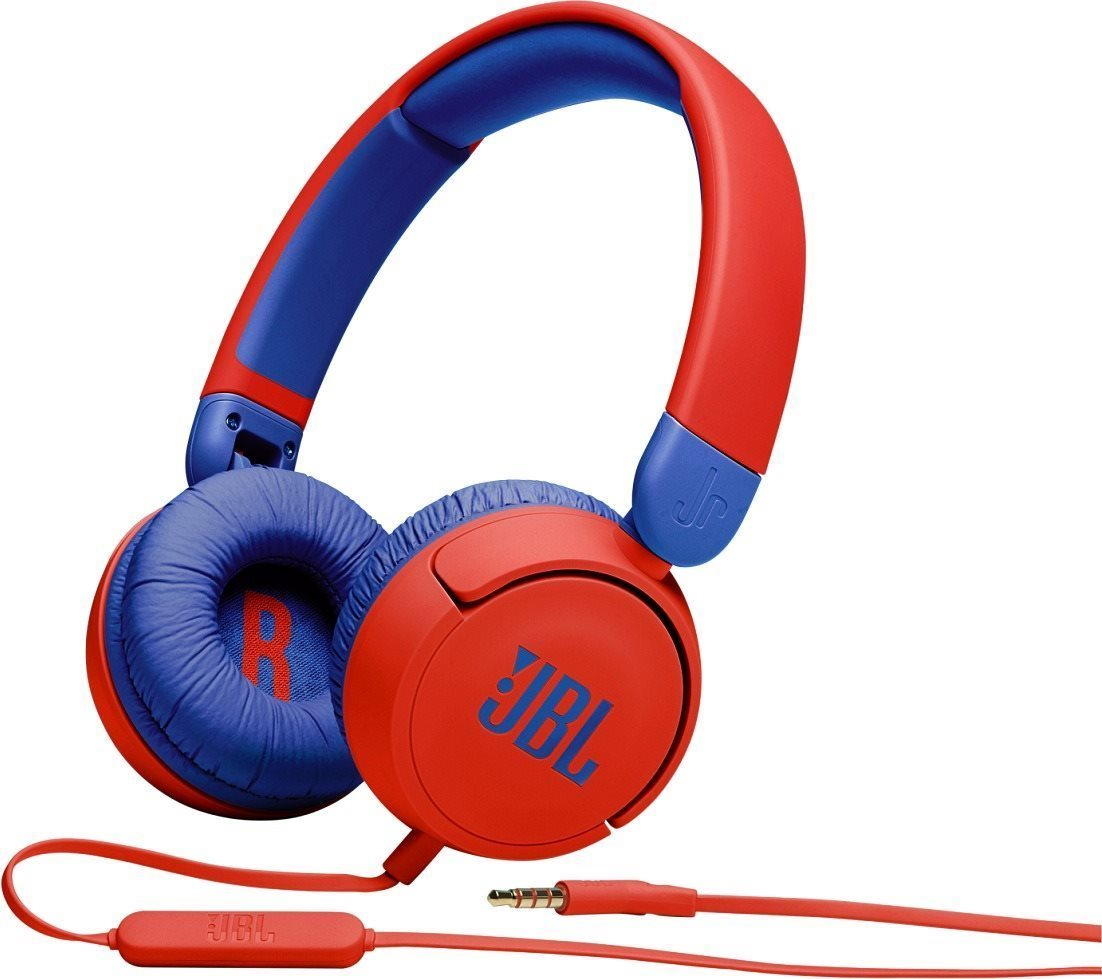 Fej-/fülhallgató JBL JR310 piros