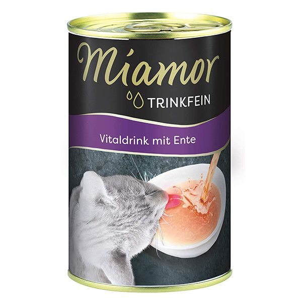 Miamor Vitaldrink pentru pisici, rață 135 ml