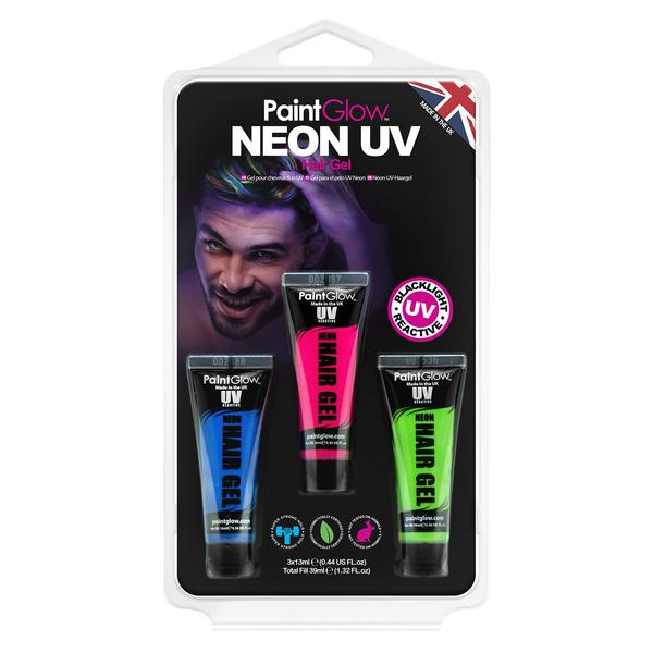 PGW Set geluri pentru păr UV - Neon BPZ