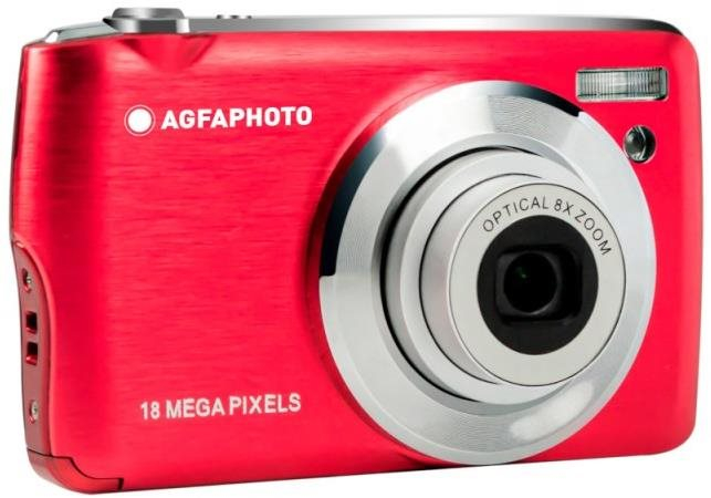 Digitális fényképezőgép AgfaPhoto Compact DC 8200 Red