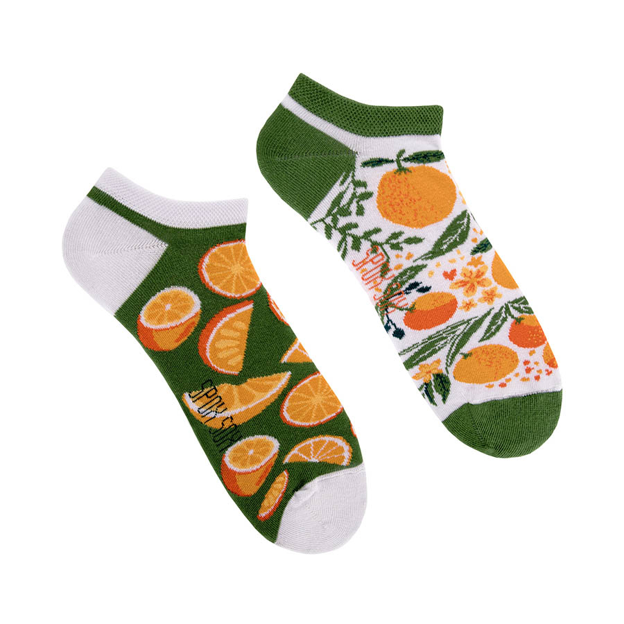 Veselé Členkové Ponožky Spox Sox Oranges - Pomaranče - 44-46