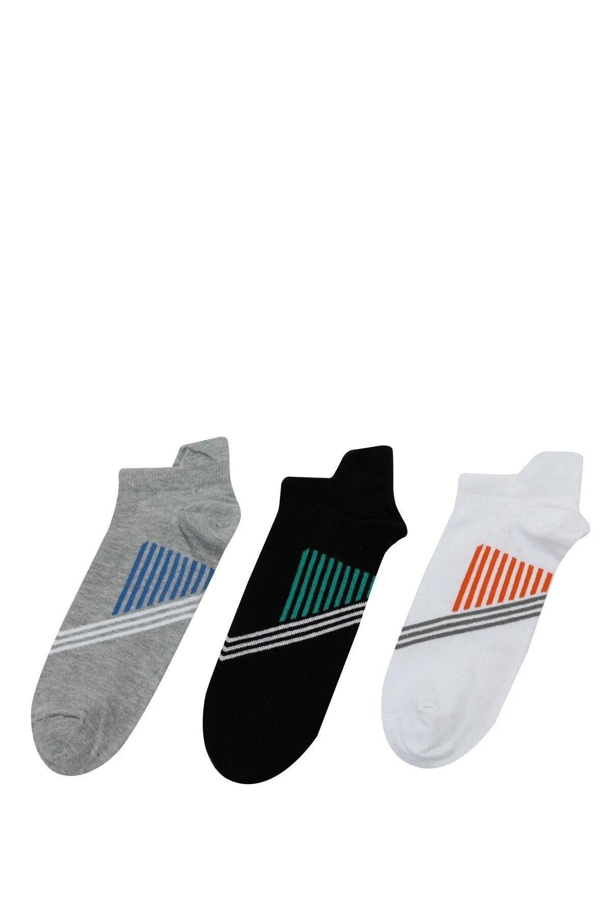 Κάλτσες ξυλοκόπων - Λευκό - 3 τμχ