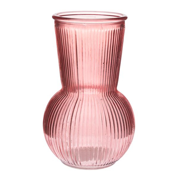 Vase en verre rose CARODOMOVAEU