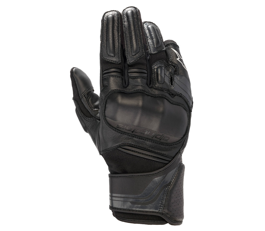 Five ALPINESTAR - Kožené moto rukavice BOOSTER V2 - čierne , Veľkosť XXL