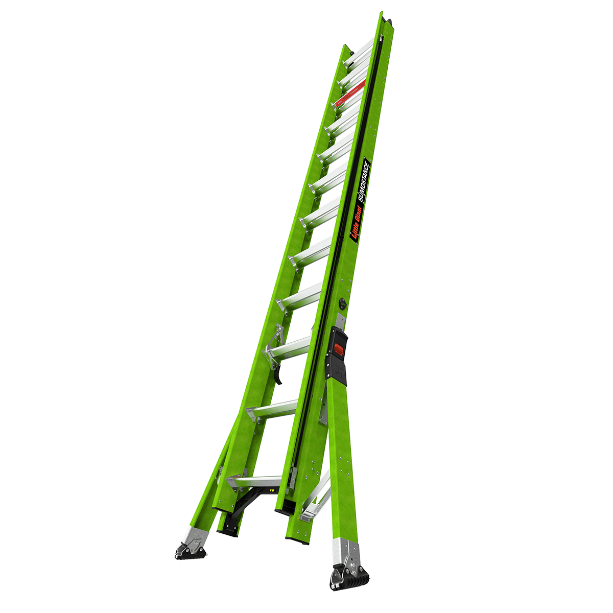 LittleGiant Fiberglass SUMOSTANCE™ Ladder, 2 x 12 telescopic