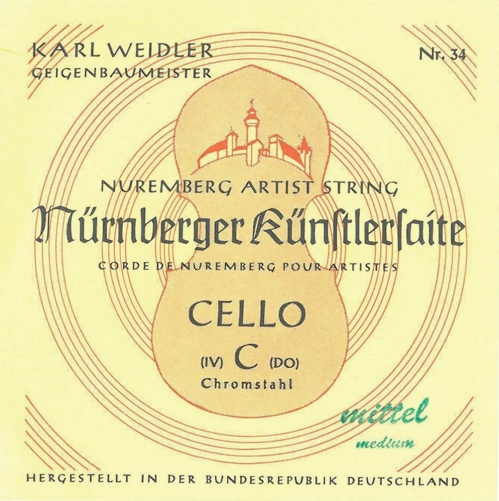 Nurnberger Strings For Cello KŘnstler 1/4