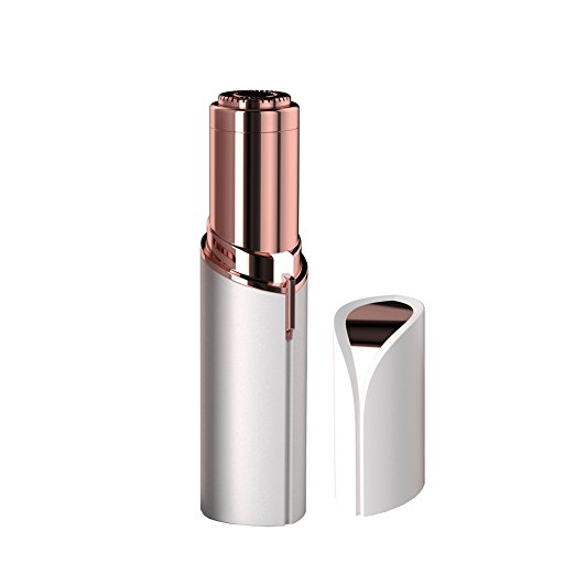 Pocket shaver for women, in the shape of a lipstick
