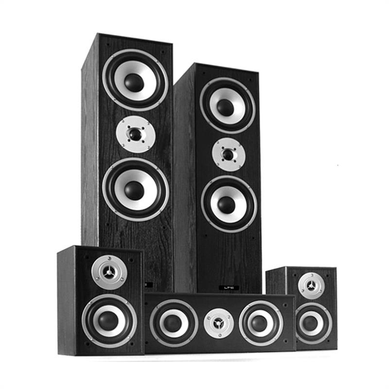 LTC E1004-SET-BK, surround speakers set for Home cinema, 1150 W