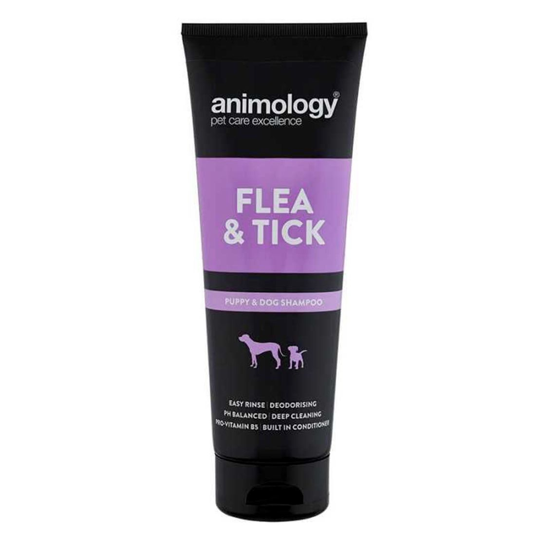 Animology Flea & Tick - şampon câine, împotriva paraziţilor, 250ml