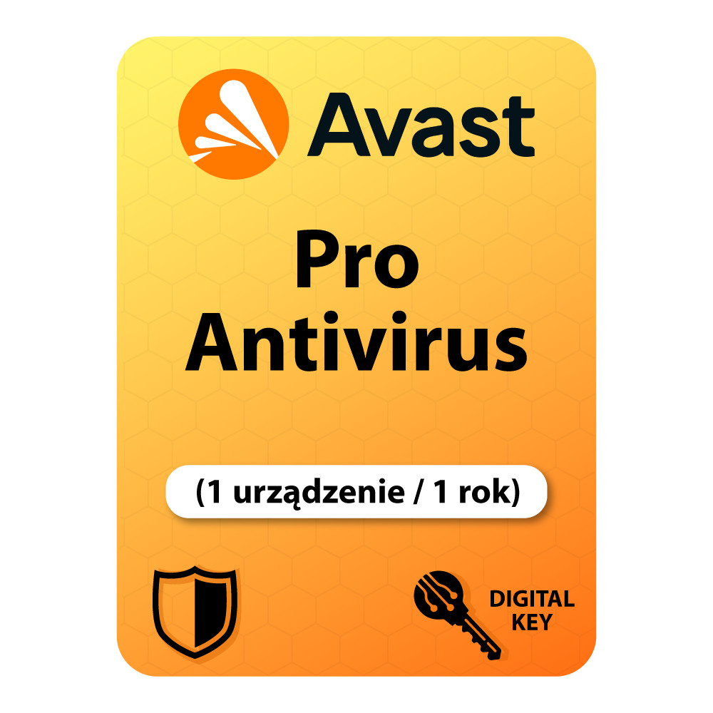 Avast Pro Antivirus (1 urządzeń / 1 rok)