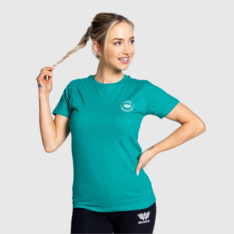 Women's T-shirt Iron Aesthetics Loop, green