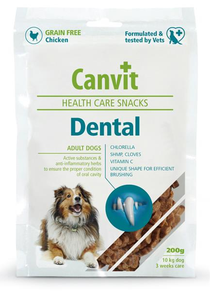CANVIT s.r.o. Canvit snack dog Dental 200 g